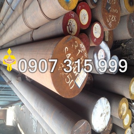 Thép tròn đặc S45C phi 16 18 20 22 25 26 28 30